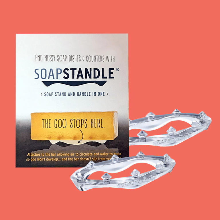 This Little Plastic Ring Eliminates Gunky Soap Dishes